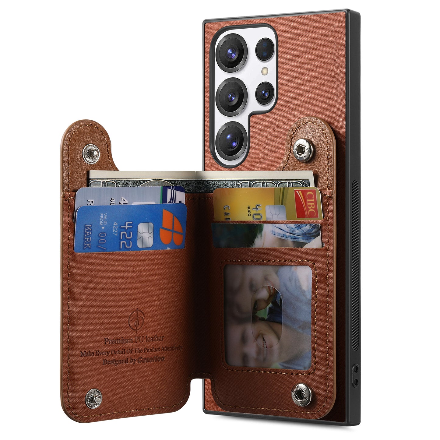 Samsung Ultra series Wallet Card Holder Case (Exclusive)