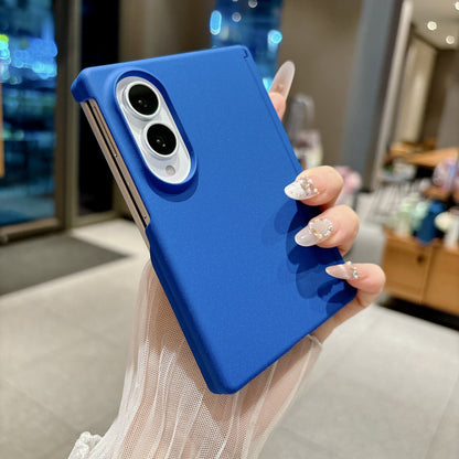 Samsung Fold wide phone magnetic closure gradient frosted case (Exclusive)