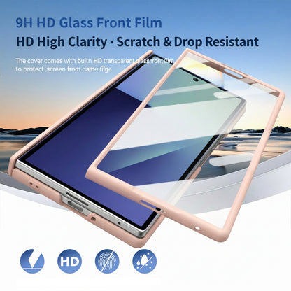 Samsung Z Fold series foldable with a skin-feel, thin magnetic closure and full coverage, including a central axis protective case (Exclusive)