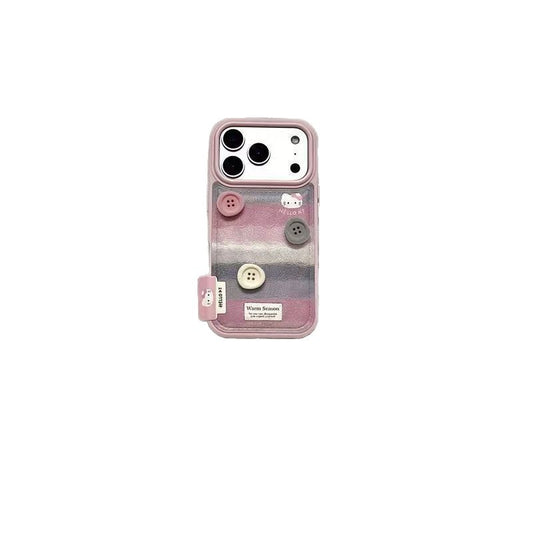 Apple Iphone Series Contrast Color Stripesd Stereo Buttons Case (Exclusive)