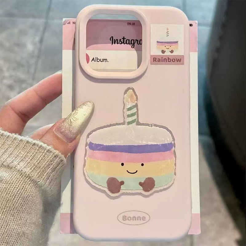 Apple Iphone New Style Strawberry Cake Case (Exclusive)