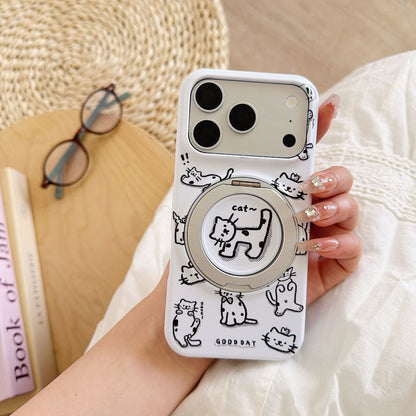 Apple iphone Splash-Ink Dachshund Rotating Pivot Case (Exclusive)