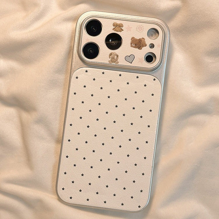 Apple Iphone series Full Screen Little Stars and Little Bears Suitable Case (Exclusive)