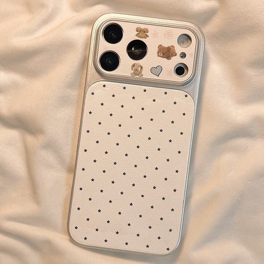 Apple Iphone series Full Screen Little Stars and Little Bears Suitable Case (Exclusive)