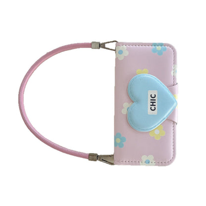 Apple iphone Three-Color Heart Suitable Case (Exclusive)