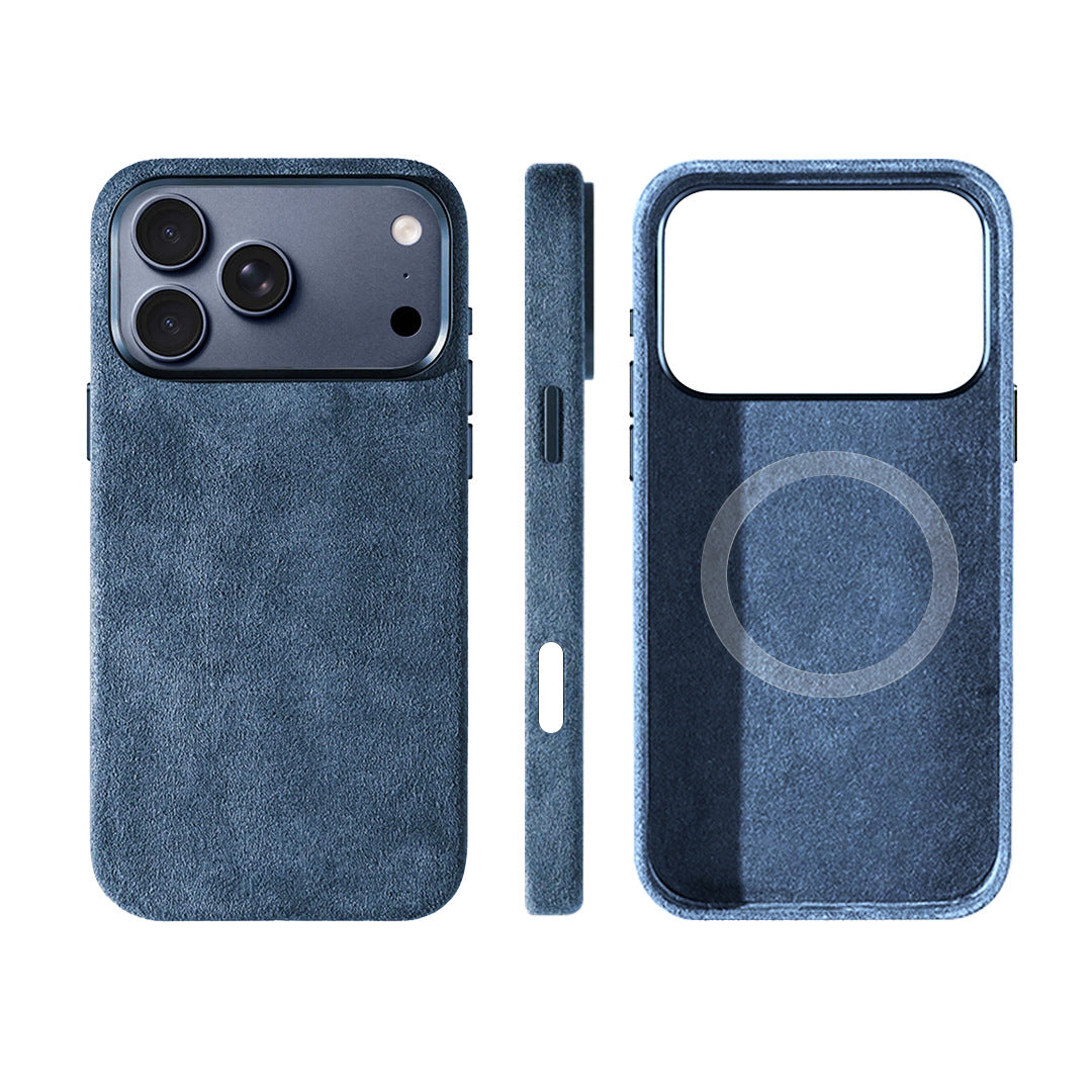 Apple Iphone series Suitable Alcantara Mobile Phone Case (Exclusive)