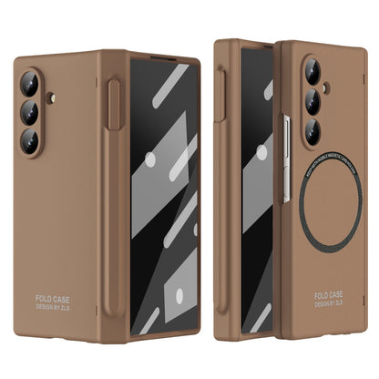 Samsung Fold series Extraordinary Magnetic Pen Slot Hinge All-Inclusive Protective Case (Exclusive)