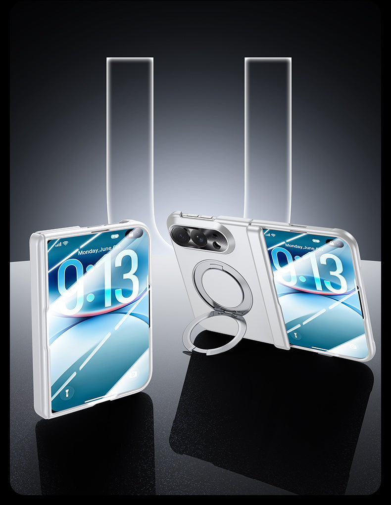 Apple iPhone ultra Fold Stand Frosted Screen Protector case (Exclusive)