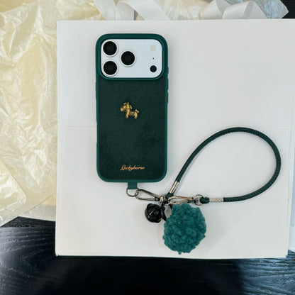 Apple iphone Velvet 3D Little Golden Horse (Exclusive)