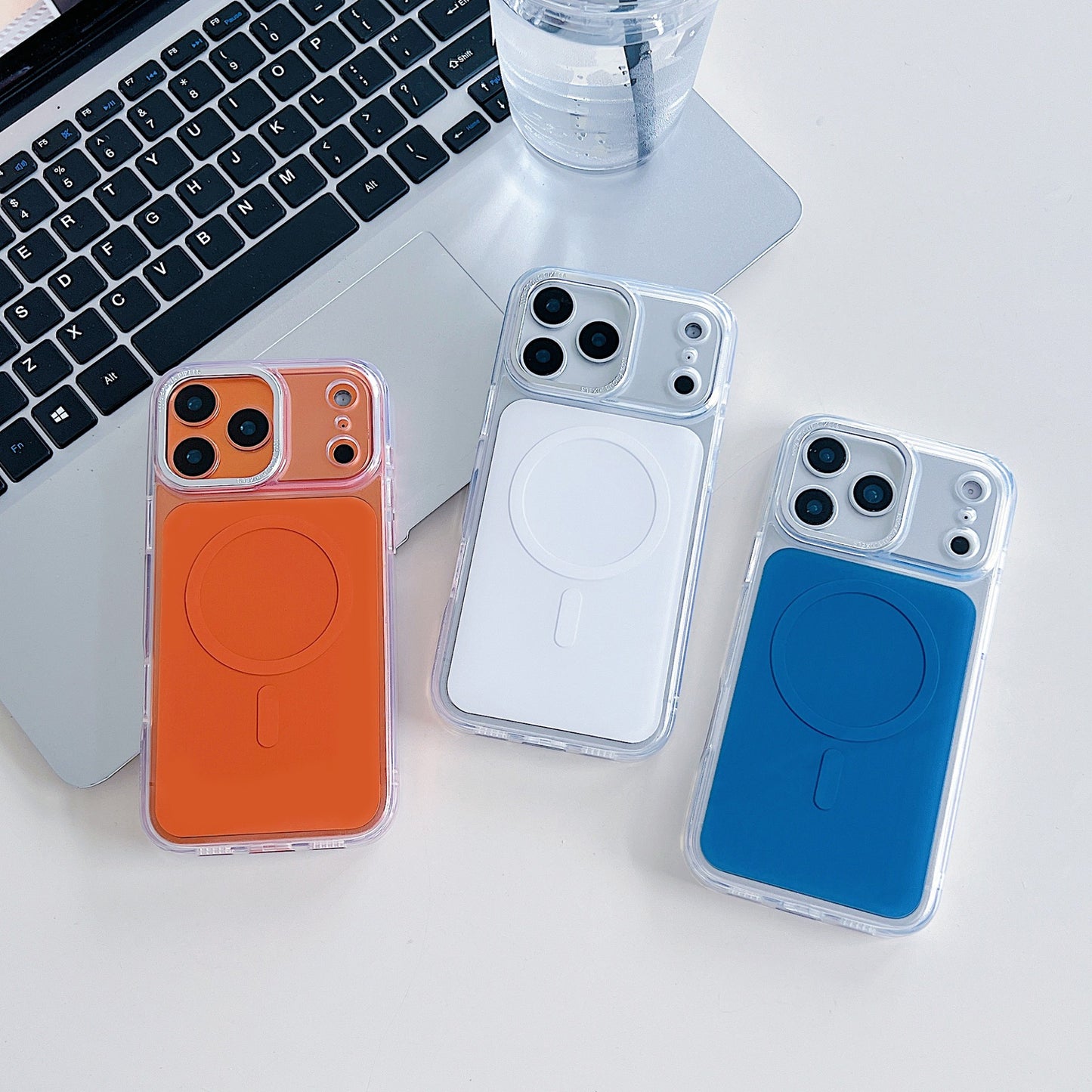 Apple Iphone Case Cloud Mirror Magnetic Cover  (Exclusive)
