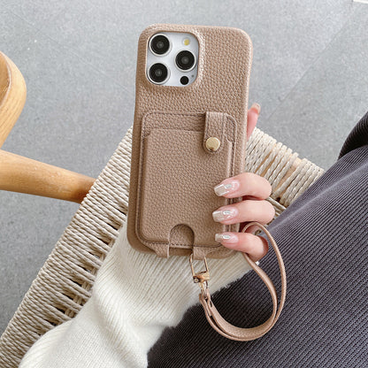 Apple Iphone Wallet Card Holder Mobile Phone Case (Exclusive)