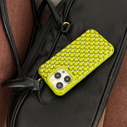 Apple Iphone Solid Color Pearl Creative Mobile Phone Case (Exclusive)