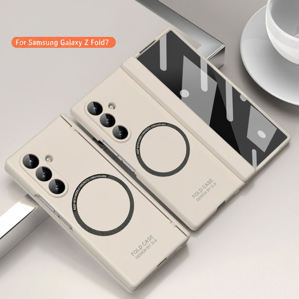 Samsung Fold series Extraordinary Magnetic Pen Slot Hinge All-Inclusive Protective Case (Exclusive)