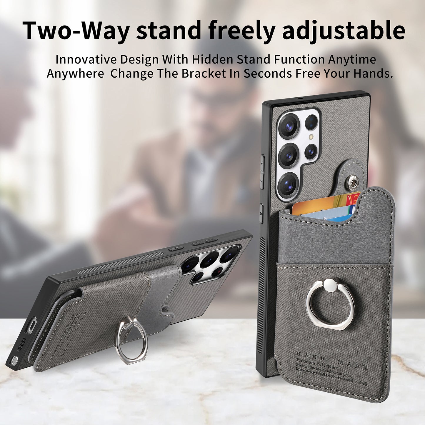 Samsung Ultra series Wallet Card Holder Case (Exclusive)
