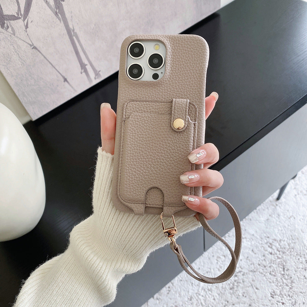 Apple Iphone Wallet Card Holder Mobile Phone Case (Exclusive)