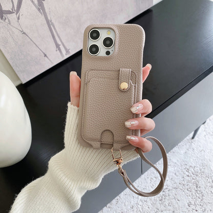 Apple Iphone Wallet Card Holder Mobile Phone Case (Exclusive)