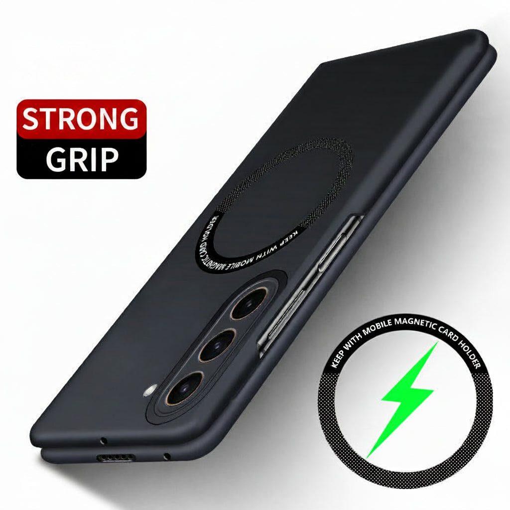 Samsung Fold series Foldable Screen Phone Case Frameless Skin-Feel Magnetic  Protective Case (Exclusive)