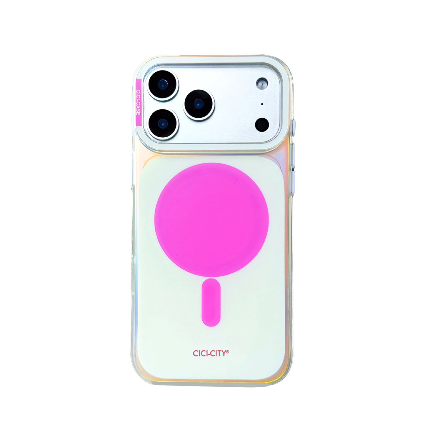 Apple Iphone Macaron High-End Laser Pure Magnetic Suction Holder Case (Exclusive)