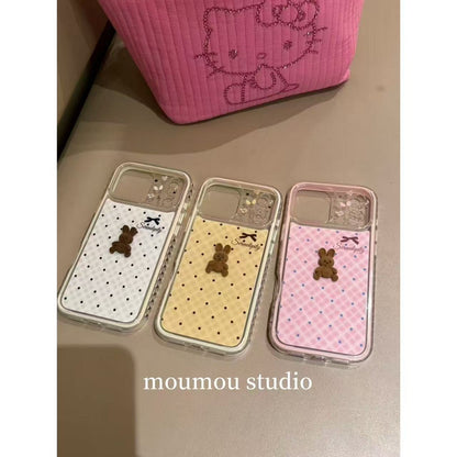 Apple iphone Two-In-One Cute Polka Dot Bear Case (Exclusive)