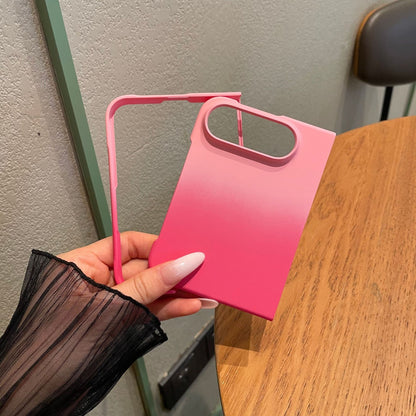 Apple Iphone Ultra fold series skin-textured gradient dual-color design case (Exclusive)