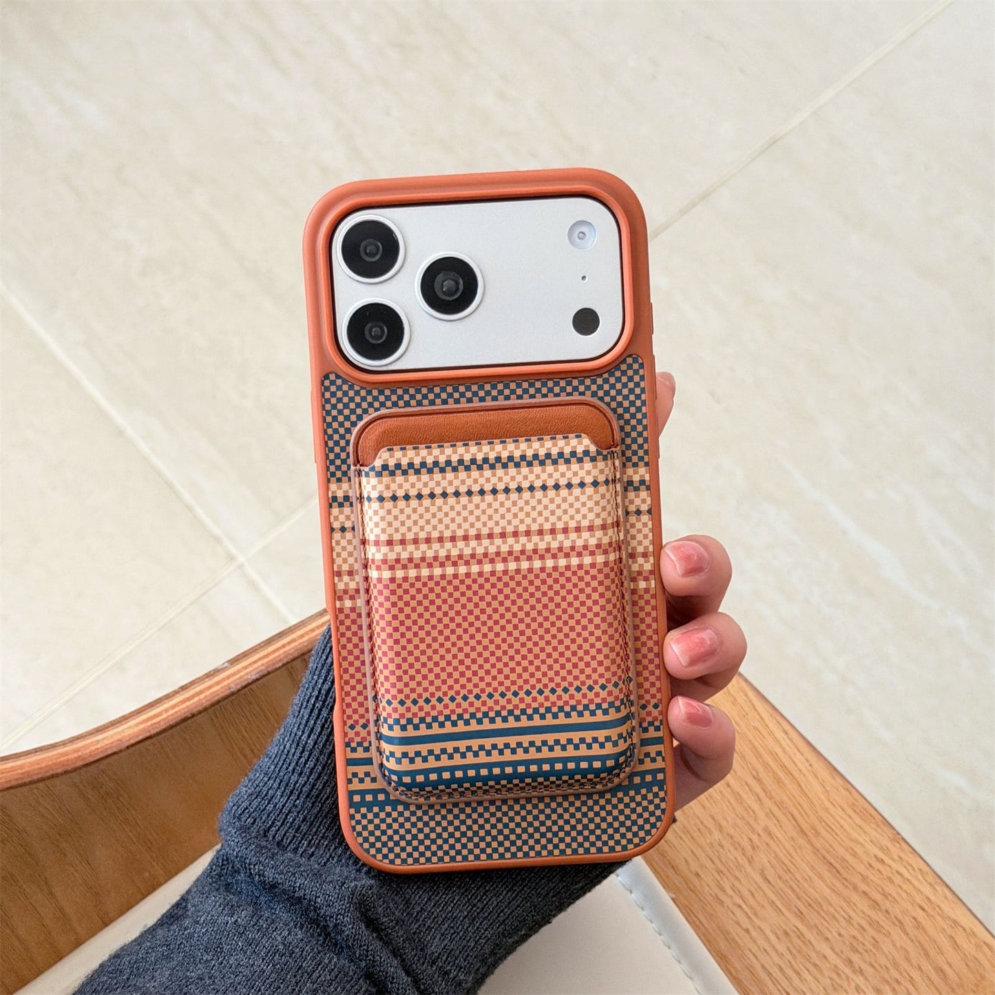 Apple & Samsung Series Mobile Phone Case, Magsafe Magnetic Card Holder, Air Kailaf Protective Case (Exclusive)