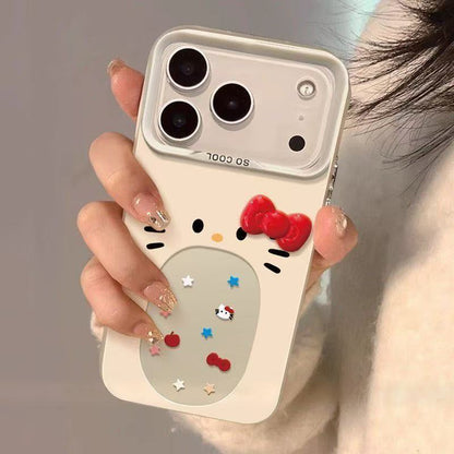 Apple iphone series Big mouth cat head suitable (Exclusive)