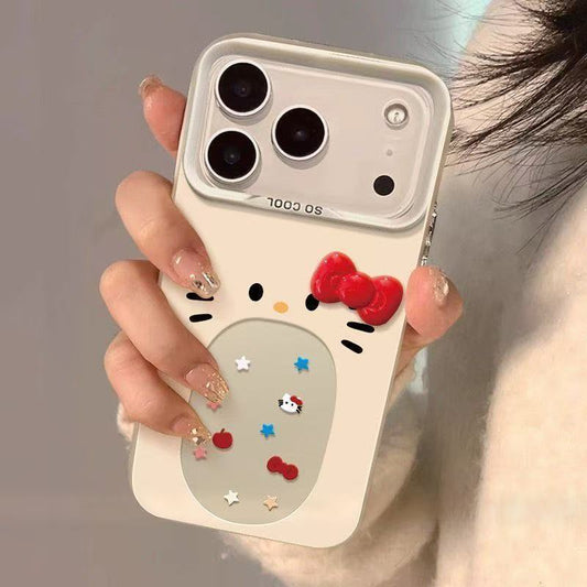 Apple iphone series Big mouth cat head suitable (Exclusive)