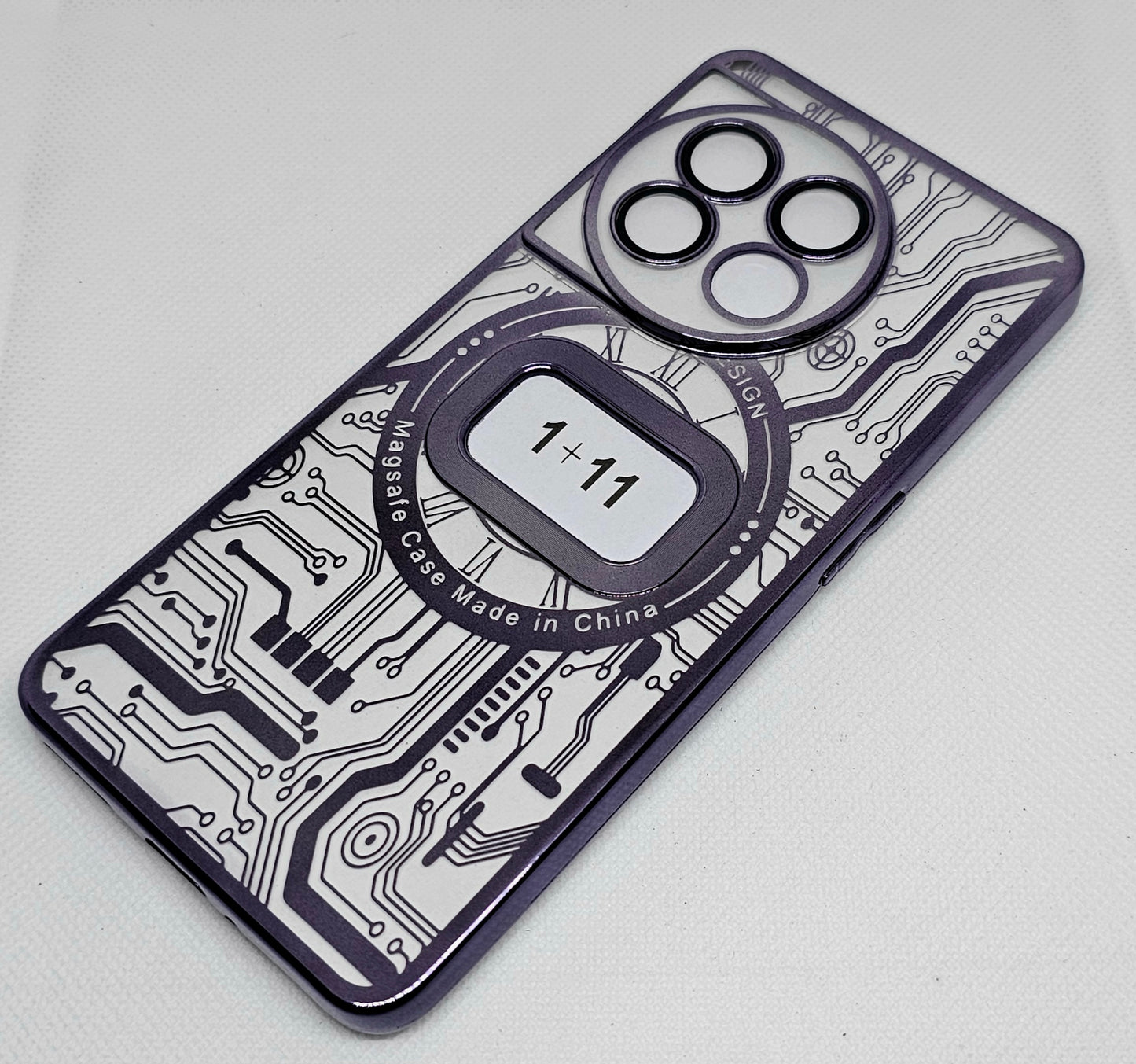 One Plus 11 Back Cover with CD Watch Machine Design