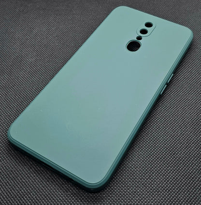 Oppo F11 Back Cover ( Silicone + Cloth) soft