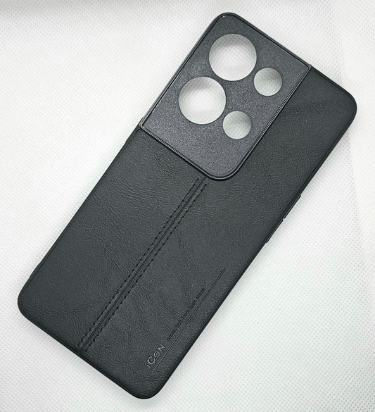 Luxurious Leather Oppo Reno 8 pro Mobile Back Cover