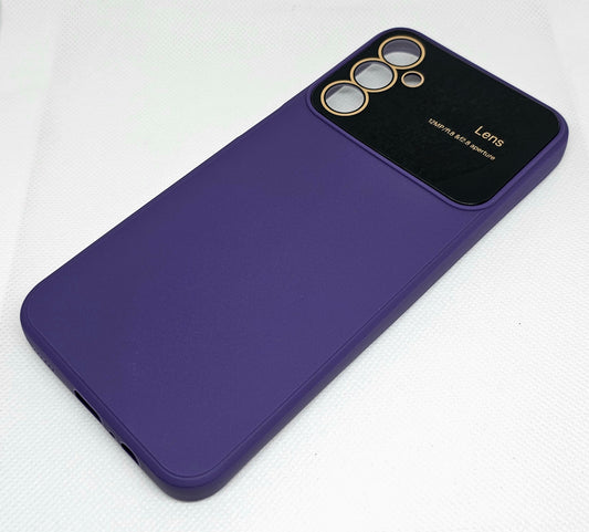 Samsung A14(5G) Silicone Back Cover with Protective Lens