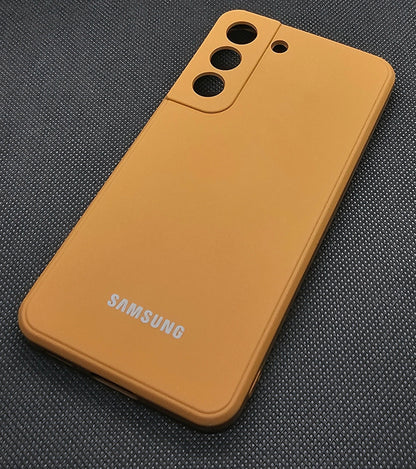 Samsung Galaxy S22  Mobile Back Cover (Silicone + Inner Side Cloth)
