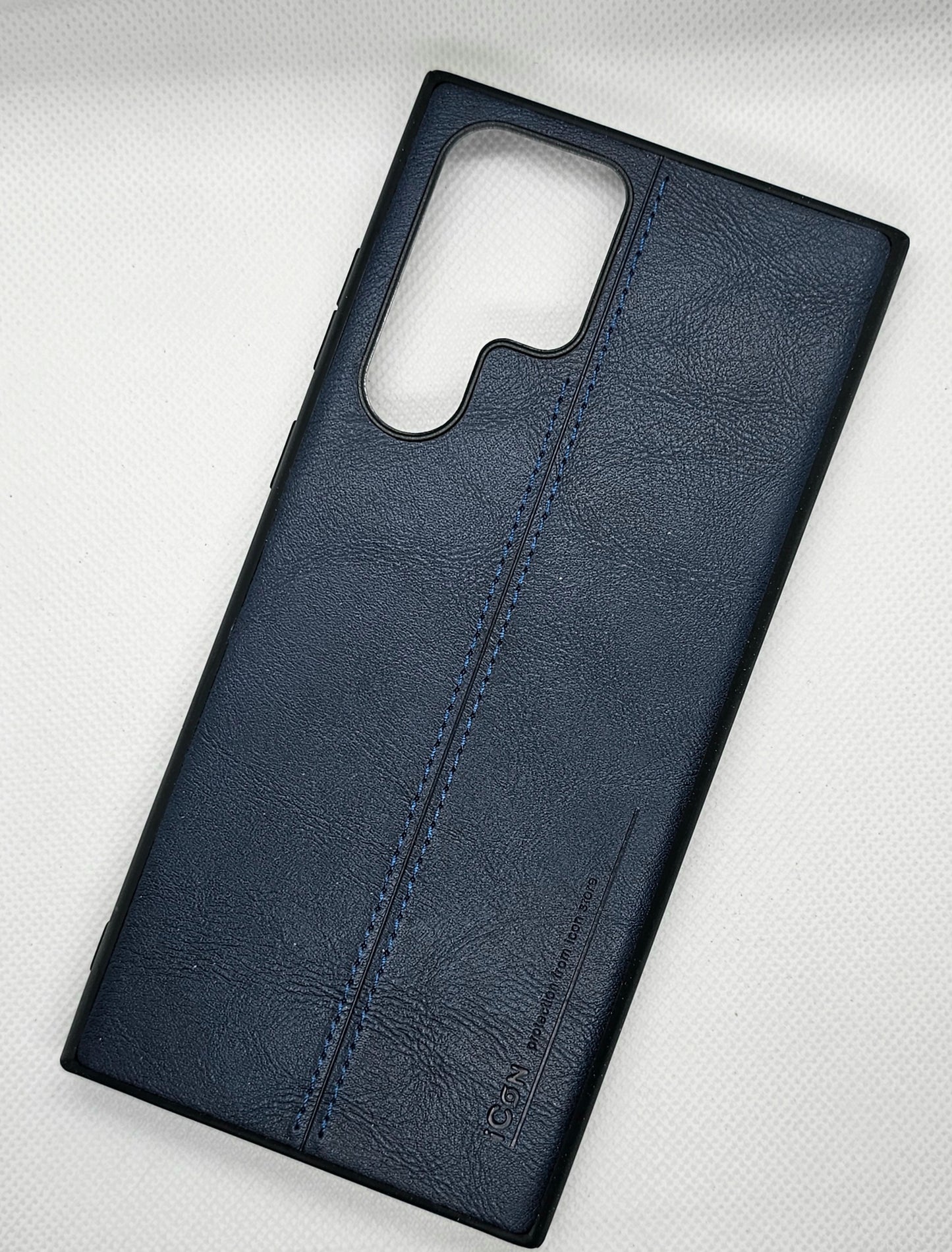 Luxurious Leather Samsung S22 Ultra Mobile Back Cover