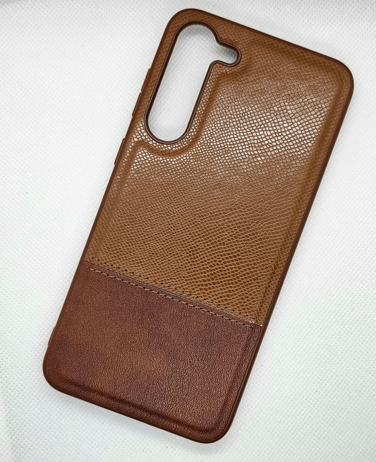 Luxurious Leather Samsung S23 Plus Mobile Back Cover