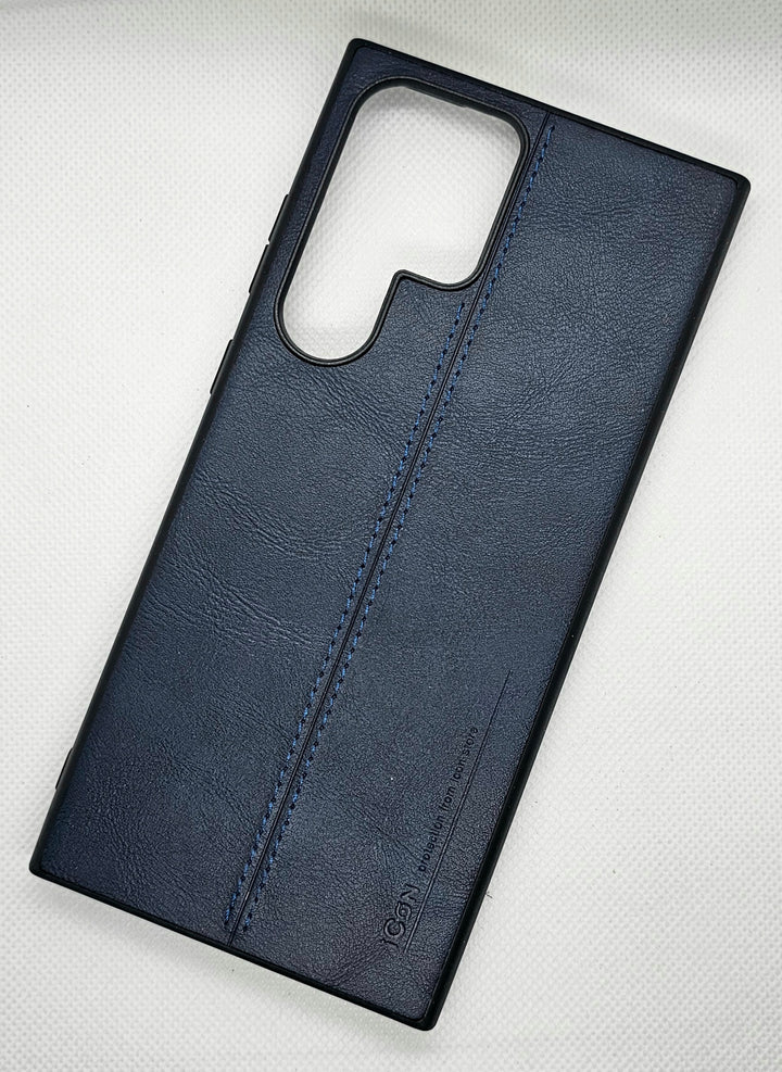 Samsung S23 Ultra Luxurious Leather  Mobile Back Cover