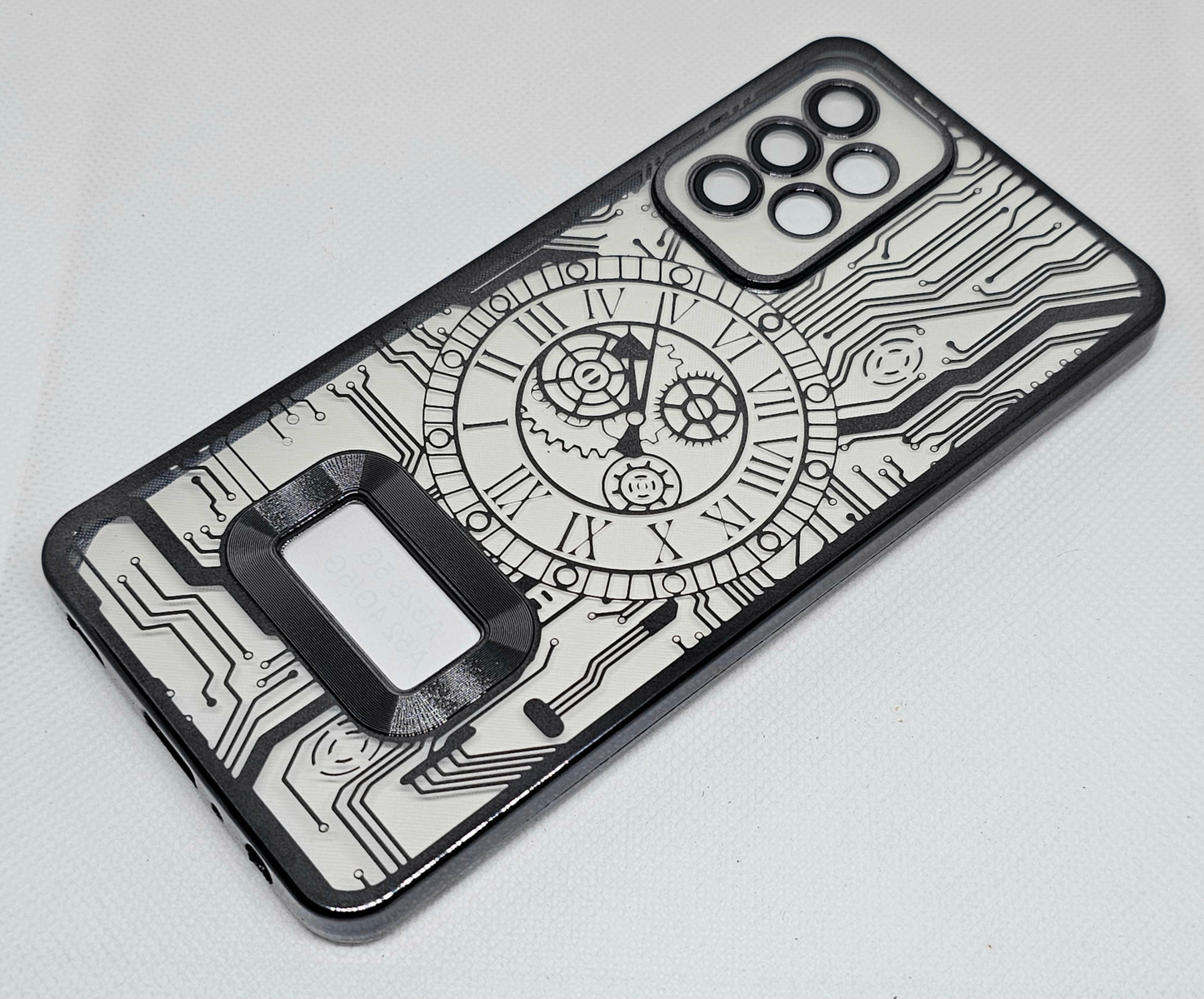 Samsung A52  Back Cover with CD Watch Machine Design