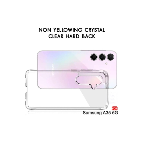 Samsung A35 Acrylic Back Cover Non-Yellowing