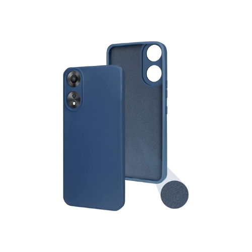 Oppo A78 (5G) Back Cover ( Silicone + Cloth)
