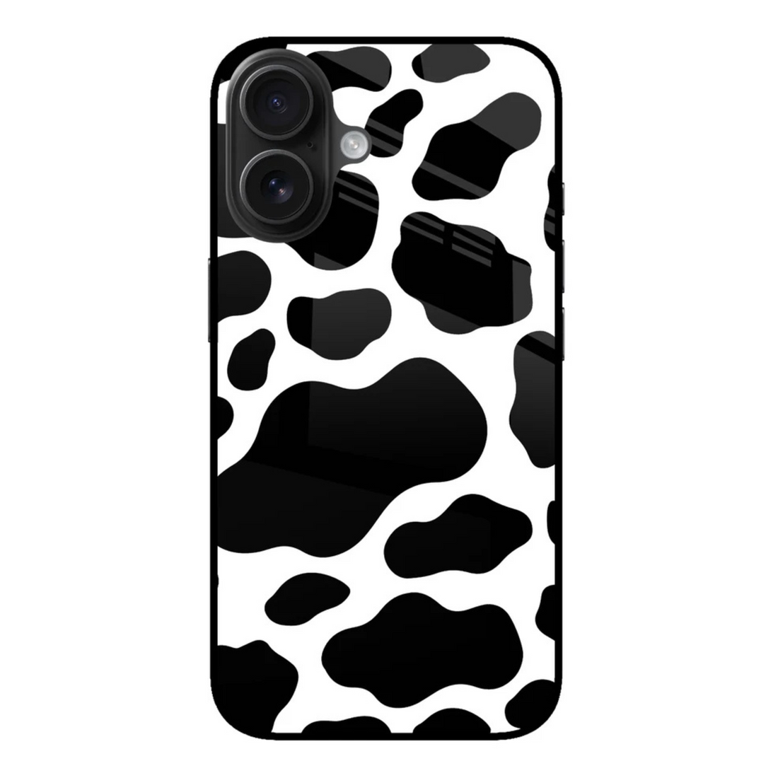 Cow Spots iPhone Glass Case