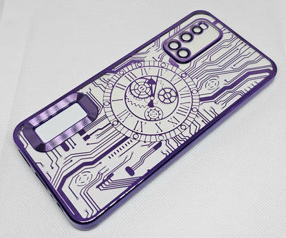 Vivo V19 (2020)  Back Cover with CD Watch Machine Design soft
