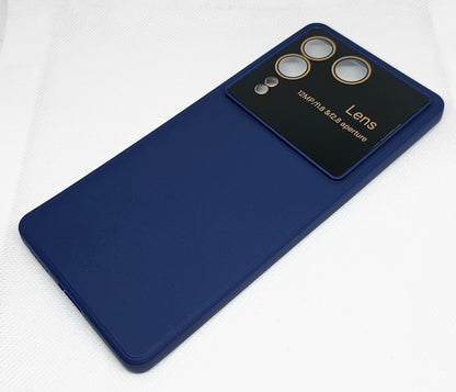 Vivo  V27 Pro Mobile Silicone Back Cover with Protective Lens