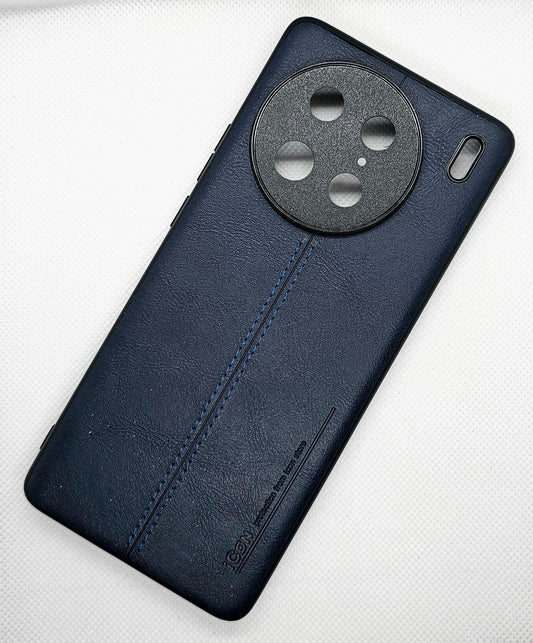Luxurious Leather Vivo X90 Pro Mobile Back Cover