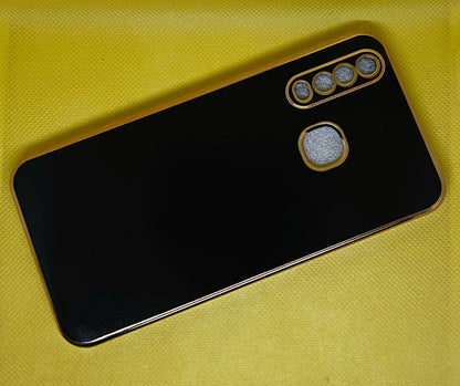 Vivo Y17 6D Chrome Back Cover soft
