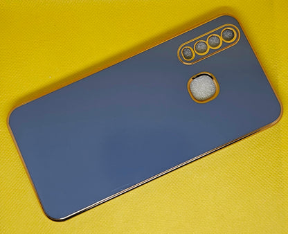 Vivo Y17 6D Chrome Back Cover soft