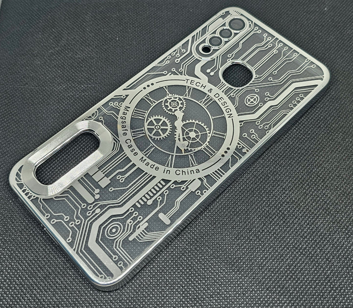 Vivo Y19 Mobile CD Watch Machine Design Back Cover