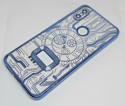 Mi Y2/S2 Back Cover with CD Watch Machine Design soft