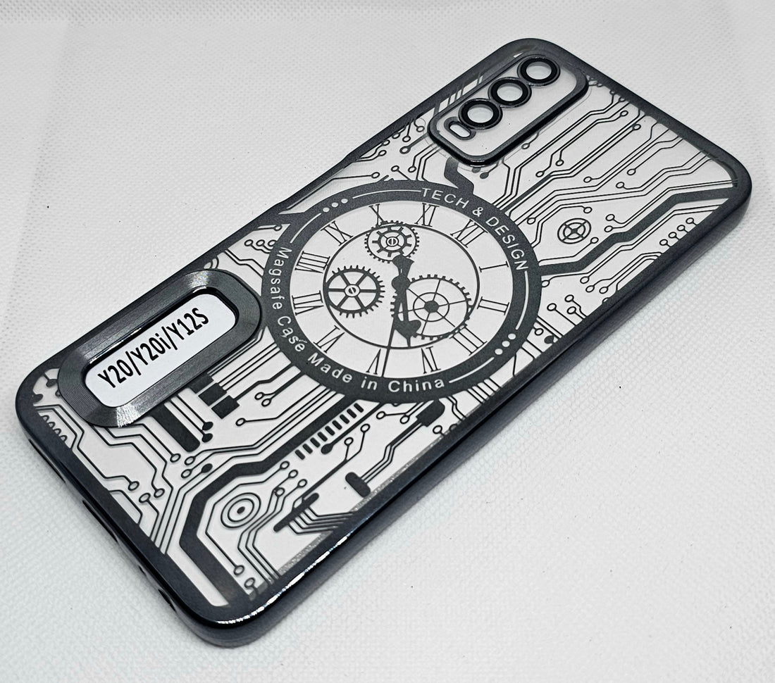 Vivo Y20/Y20 i  Mobile CD Watch Machine Design Back Cover