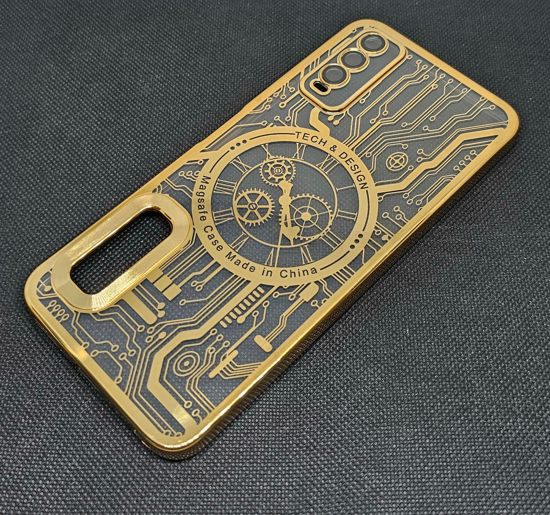 Vivo Y20/Y20 i  Mobile CD Watch Machine Design Back Cover