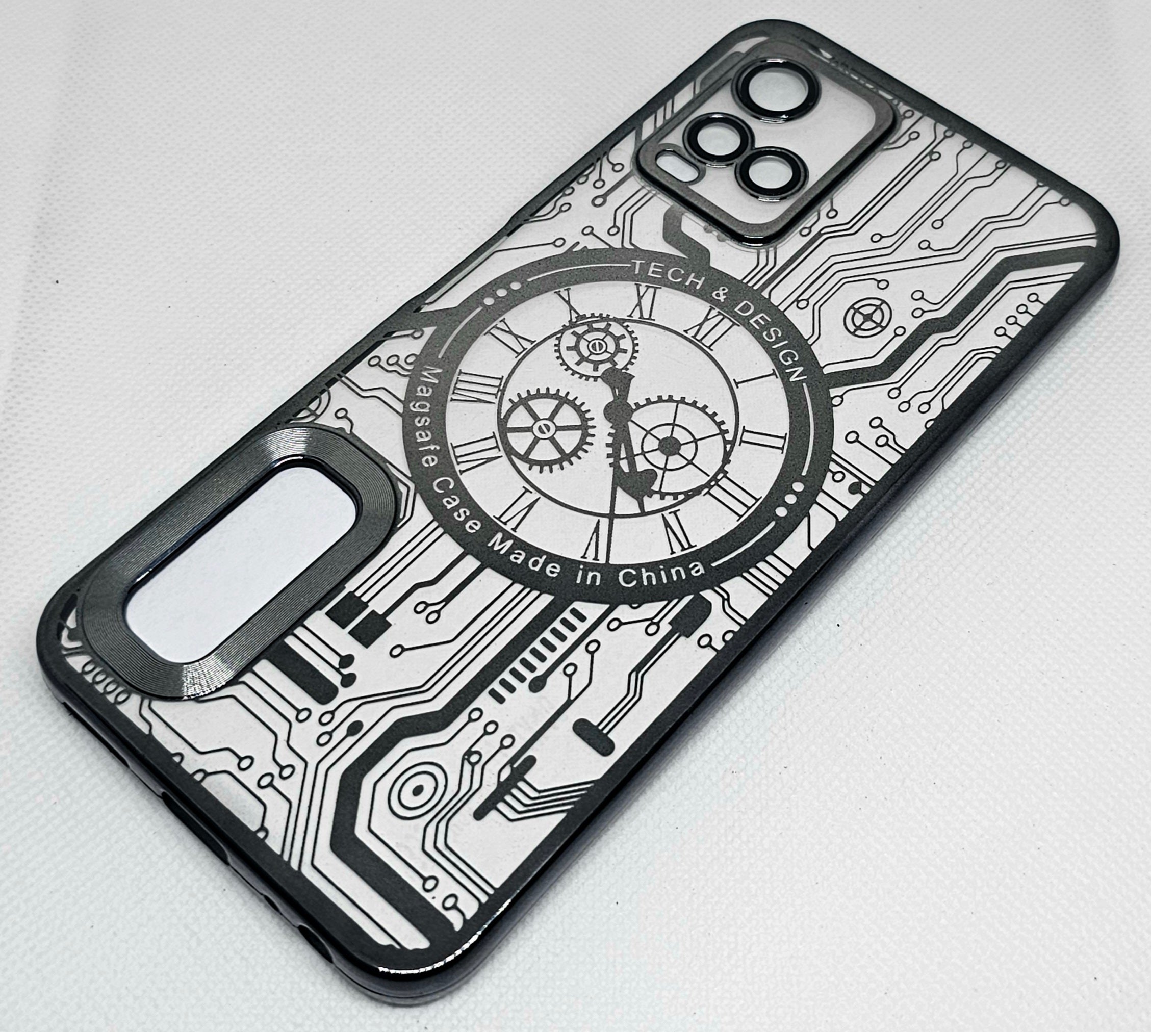 Vivo V21 Cd Watch Machine Mobile Back Cover