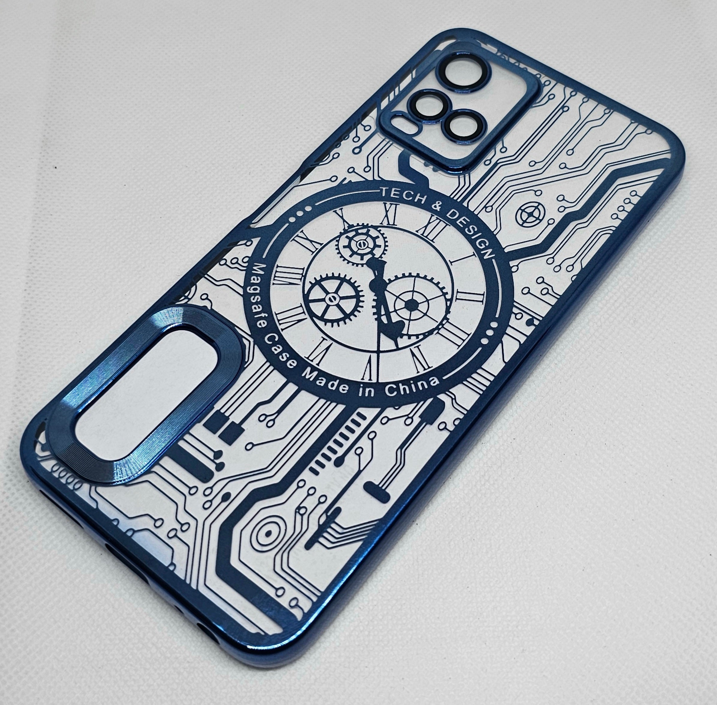 Vivo V21 Cd Watch Machine Mobile Back Cover